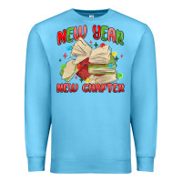 Ocean Blue new year new chapter Premium Sweatshirt - MaliasSmallBusiness