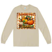 Mushroom pumpkin spice junkie tumbler Long Sleeve Tee - BundleAndBundleShop