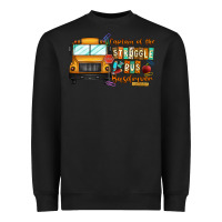 Black captain of struggle bus busdriver Heavyweight Sweatshirt - CowhideDigitalArt