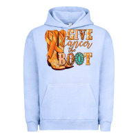 Pigment Grape Ice Give Cancer the boot Kidney Cancer orange ribbon Urban Hoodie - NancyCooperArtShop