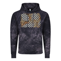 Cloud Black race leopard background Vintage Hoodie - Zillion Design Studio