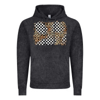 Vintage Black race leopard background Vintage Hoodie - Zillion Design Studio
