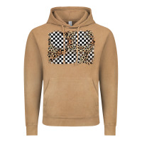 Race Leopard Background Vintage Hoodie | Teevron