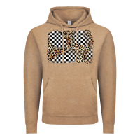 Vintage Coffee race leopard background Vintage Hoodie - Zillion Design Studio