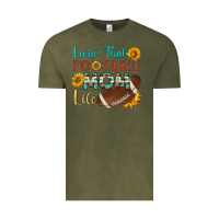 Vintage Olive livin' that football mom life Vintage Tee - HRA Design Shop