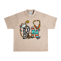 French Oak rn nurse Urban Heavy Tee - CowhideDigitalArt