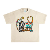 Sandshell rn nurse Urban Heavy Tee - CowhideDigitalArt