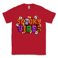 Red Spooky vibes Classic Tee - Artiststas