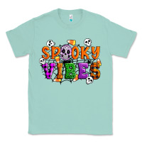 Seafoam Spooky vibes Classic Tee - Artiststas