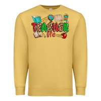 Antique Gold teacher life Premium Sweatshirt - MaliasSmallBusiness