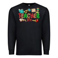 Black teacher life Premium Sweatshirt - MaliasSmallBusiness