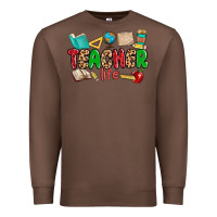 Chestnut teacher life Premium Sweatshirt - MaliasSmallBusiness