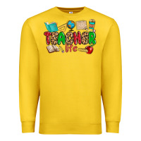 Lemon teacher life Premium Sweatshirt - MaliasSmallBusiness
