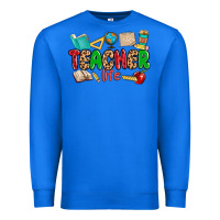 True Royal teacher life Premium Sweatshirt - MaliasSmallBusiness