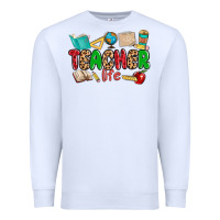 White teacher life Premium Sweatshirt - MaliasSmallBusiness