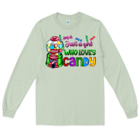 Matcha just a girl who loves candy Long Sleeve Tee - AdoDesignShop