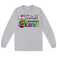 Moon Dust just a girl who loves candy Long Sleeve Tee - AdoDesignShop