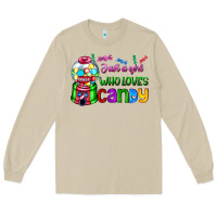 Mushroom just a girl who loves candy Long Sleeve Tee - AdoDesignShop