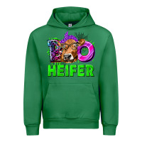 Emerald Boo Heifer Cow Urban Hoodie - texasbilliewilder