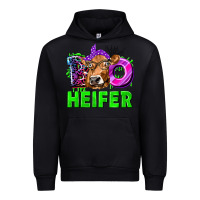 Foreset Green Boo Heifer Cow Urban Hoodie - texasbilliewilder