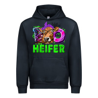 Navy Boo Heifer Cow Urban Hoodie - texasbilliewilder