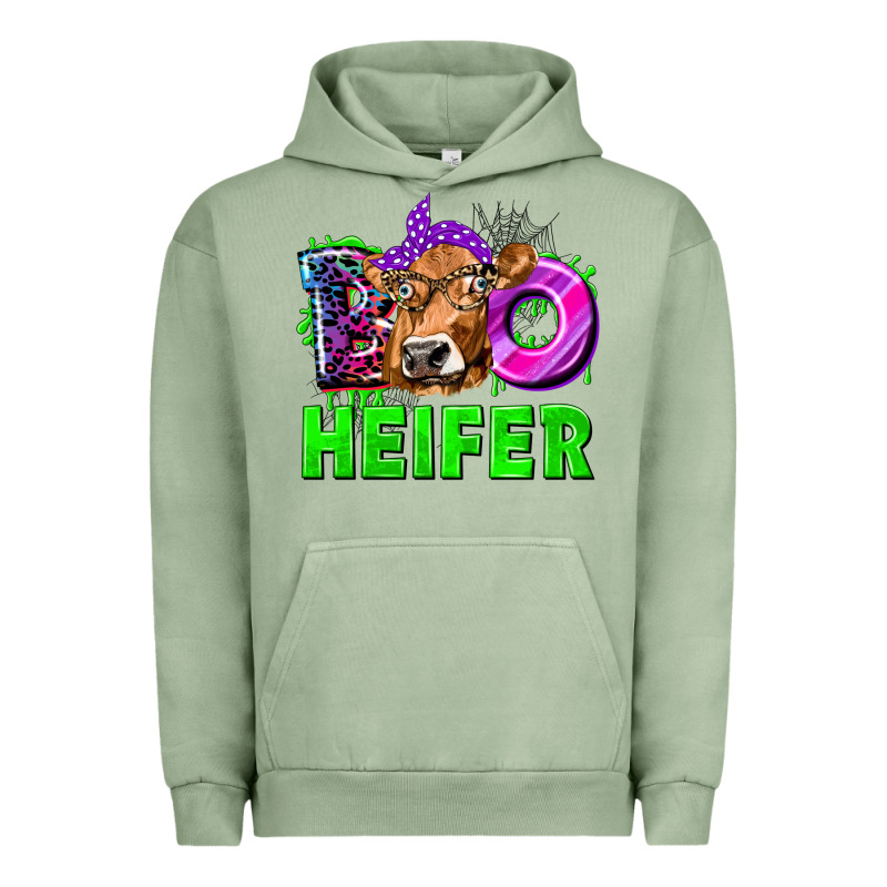 Boo Heifer Cow Urban Hoodie by texasbilliewilder | Teevron