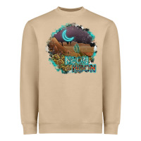 Mushroom neon moon Heavyweight Sweatshirt - SublimationCraftShop