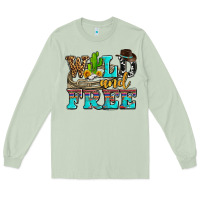 Matcha wild and free with cactus Long Sleeve Tee - AdoDesignShop