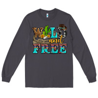 Smoke wild and free with cactus Long Sleeve Tee - AdoDesignShop