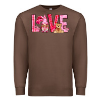 Chestnut love with gnome Premium Sweatshirt - NancyCooperArtShop