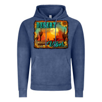 Vintage Denim desert vibes background Vintage Hoodie - RanaPortraitStore