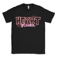 Black Heart Breaker Valentine Classic Tee - CowhideDigitalArt
