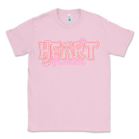 Bubblegum Pink Heart Breaker Valentine Classic Tee - CowhideDigitalArt