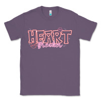 Lavender Heart Breaker Valentine Classic Tee - CowhideDigitalArt