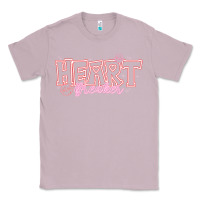 Lilac Heart Breaker Valentine Classic Tee - CowhideDigitalArt