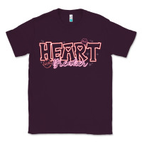 Plum Heart Breaker Valentine Classic Tee - CowhideDigitalArt