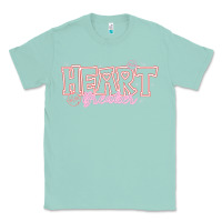 Seafoam Heart Breaker Valentine Classic Tee - CowhideDigitalArt
