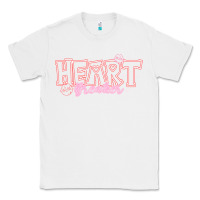 White Heart Breaker Valentine Classic Tee - CowhideDigitalArt