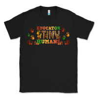 Black educator of tiny humans libbey glass Classic Tee - BundleAndBundleShop