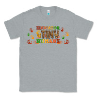 Heather Grey educator of tiny humans libbey glass Classic Tee - BundleAndBundleShop