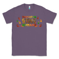 Lavender educator of tiny humans libbey glass Classic Tee - BundleAndBundleShop