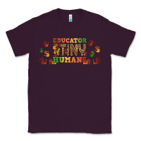 Plum educator of tiny humans libbey glass Classic Tee - BundleAndBundleShop