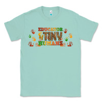Seafoam educator of tiny humans libbey glass Classic Tee - BundleAndBundleShop