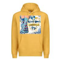 Mustard world down syndrome day Premium Hoodie - Artiststas