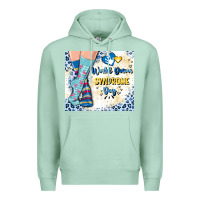 Seafoam world down syndrome day Premium Hoodie - Artiststas