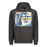 Smoke world down syndrome day Premium Hoodie - Artiststas