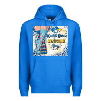 True Royal world down syndrome day Premium Hoodie - Artiststas