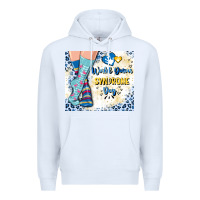 White world down syndrome day Premium Hoodie - Artiststas