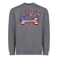 Storm 4th of July Dog Mom Heavyweight Sweatshirt - CowGirlArtShop