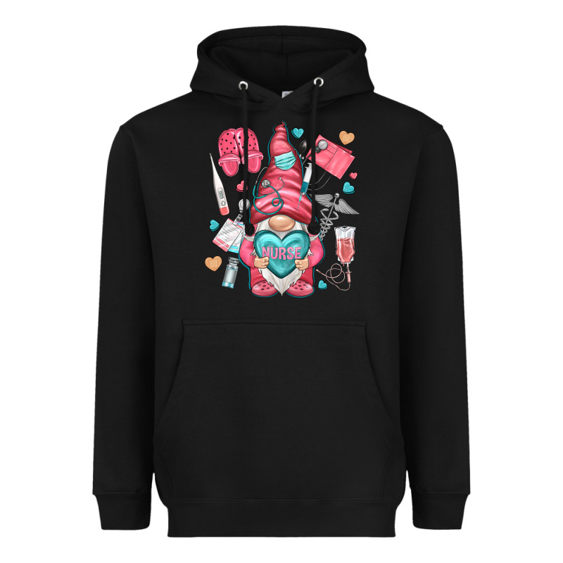 Nurse With Heart Heavyweight Hoodie by NancyCooperArtShop | Teevron